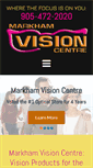 Mobile Screenshot of markhamvision.com